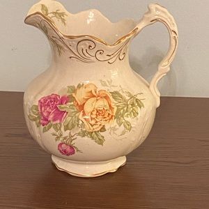 Antique Buffalo Pottery 7 inch vase.